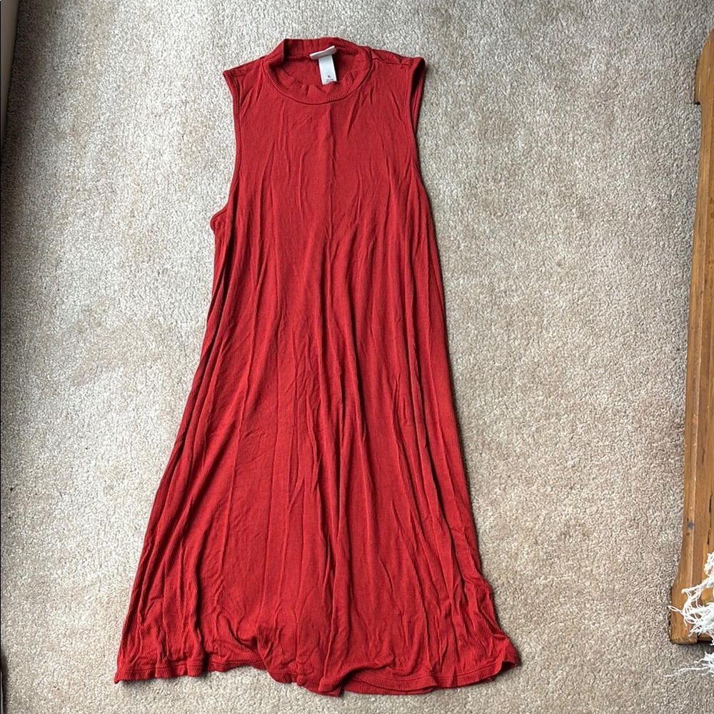 Sleeveless Red Dress
